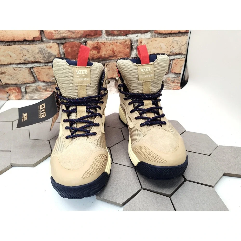 Vans UltraRange EXO Hi MTE-2 Waterproof Hiking Boots Tan Nubuck Men 7.5 / Wmn 9